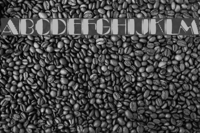 Kaptin Tribble Wound Font examples