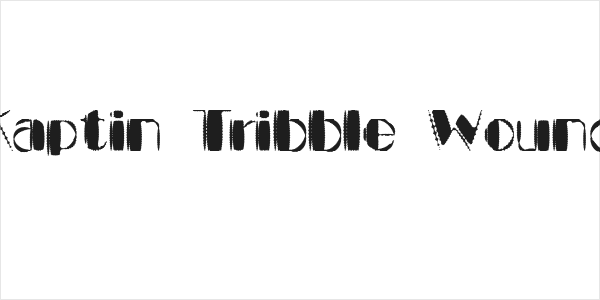 Kaptin Tribble Wound Logo