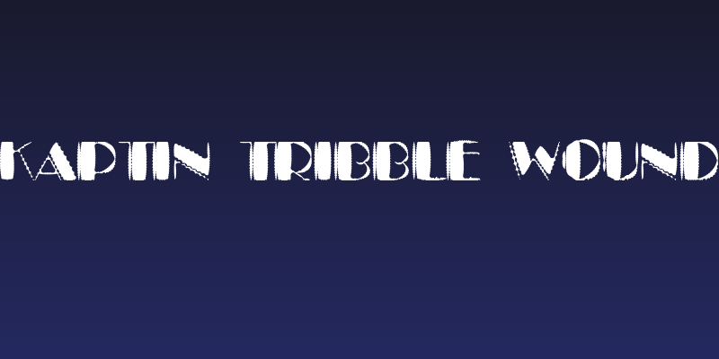 Kaptin Tribble Wound Social Header