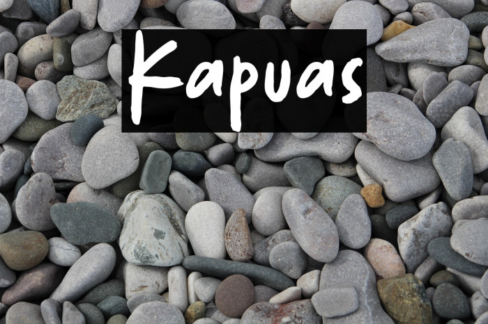 Kapuas Caratteri examples