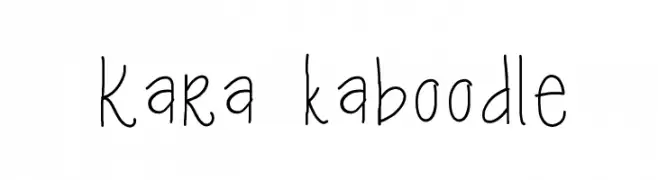 Kara kaboodle  لخطوط تنزيل