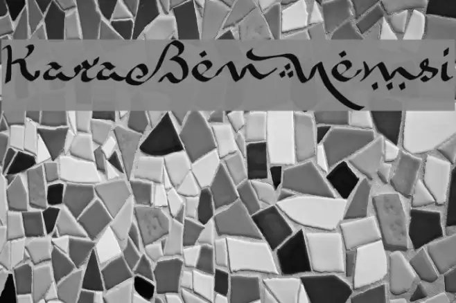 KaraBenNemsi Font examples