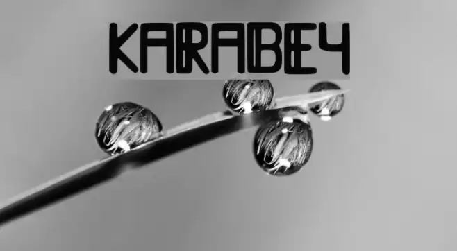 Karabey Font examples