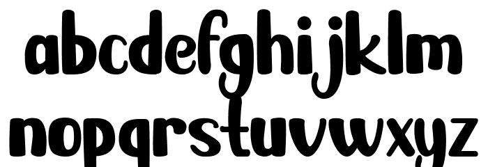 Karambit Show Font LOWERCASE