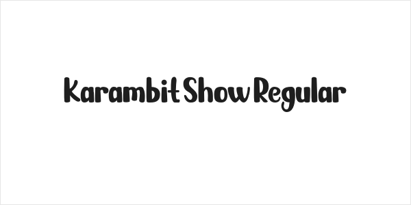 KarambitShowRegular Logo