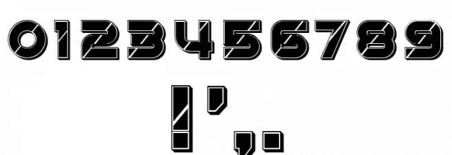 Karambol Filled Regular Font OTHER CHARS