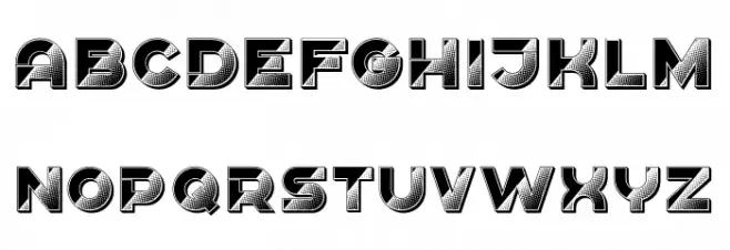 Karambol Regular Шрифта ВЕРХНИЙ