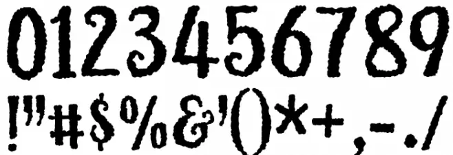 KarameliaDEMO Font OTHER CHARS