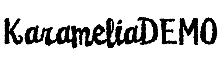 KarameliaDEMO Font