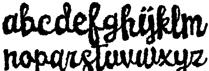 KarameliaDEMO Font LOWERCASE