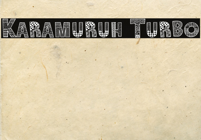 Karamuruh Turbo Font examples