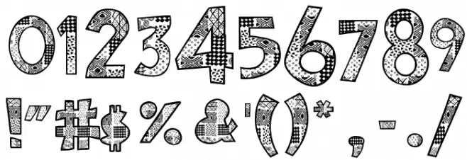 Karamuruh Font OTHER CHARS