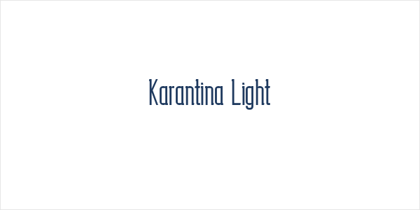 Karantina Light Logo
