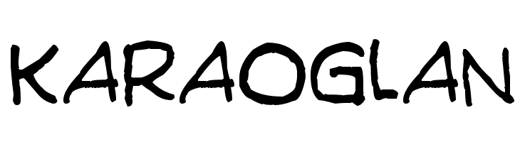 Karaoglan Font