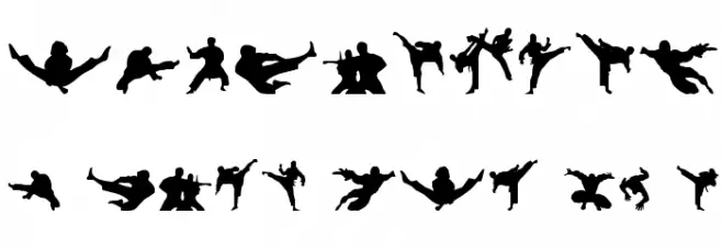 Karate Chop Font OTHER CHARS