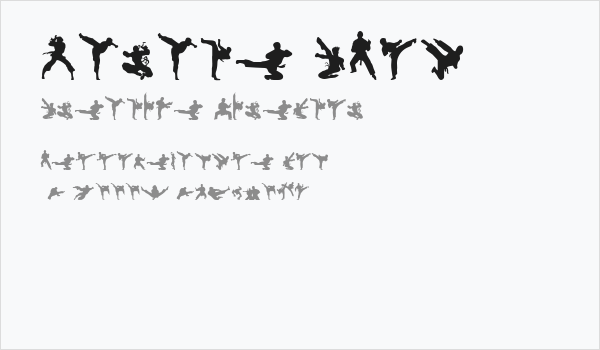 Karate Chop Business Card