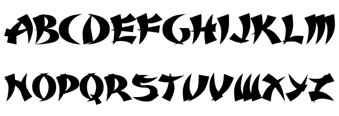 Karate Medium Polices MINUSCULES