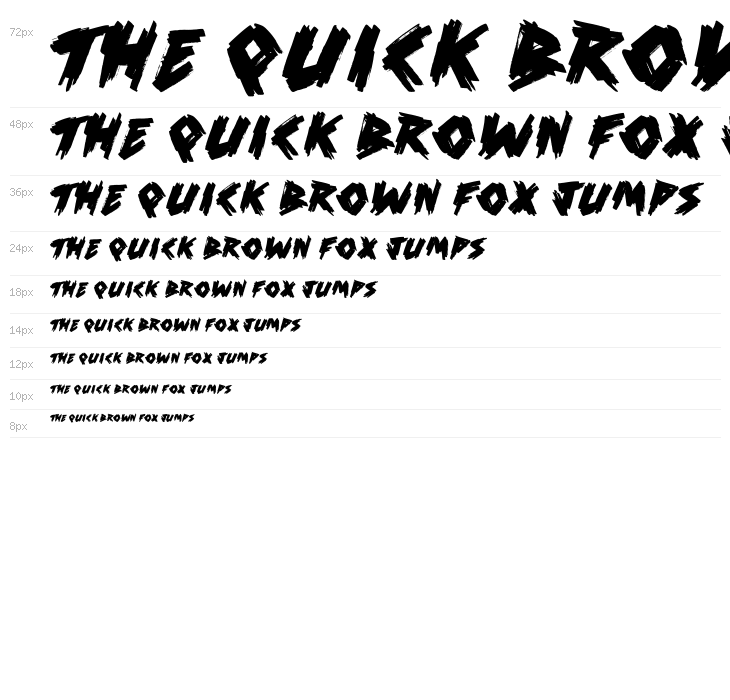 Karate Personal Use Waterfall