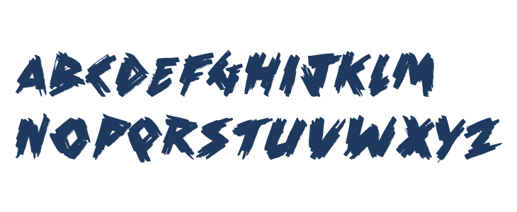 Karate Personal Use Lowercase