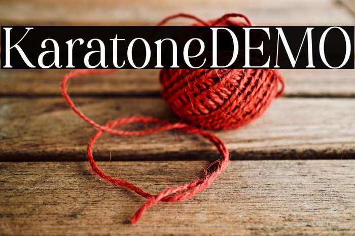 KaratoneDEMO Example 3