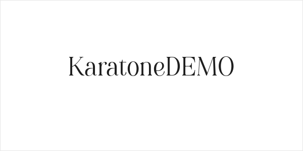 KaratoneDEMO Logo