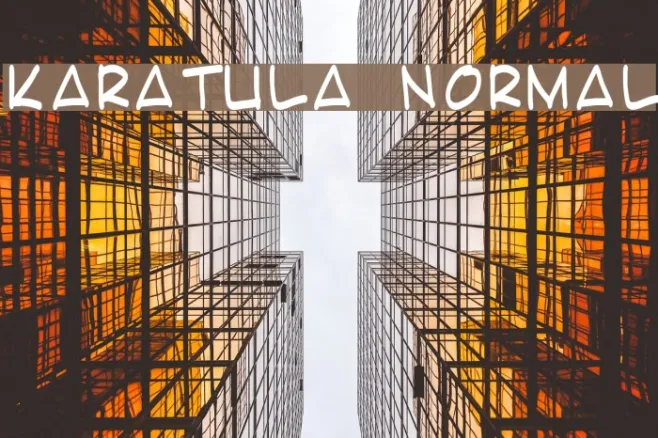 Karatula Normal Example 2