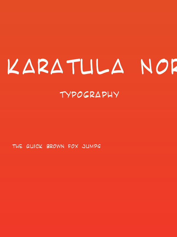 Karatula Normal Poster