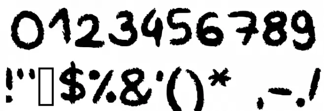 Karbon Regular Font OTHER CHARS