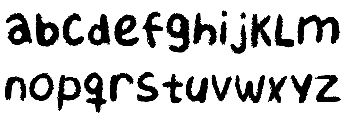 Karbon Regular Font LOWERCASE