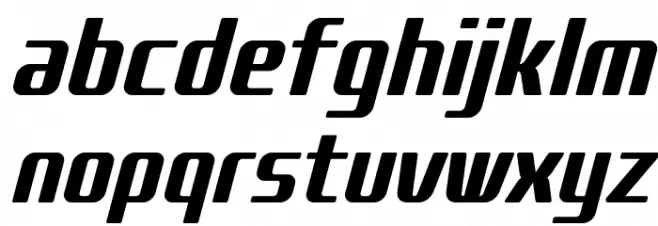 Kardust TS Condensed Demo Versi Bold Italic Polices MINUSCULES