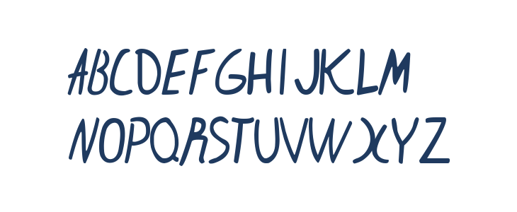 KarebinScript Uppercase