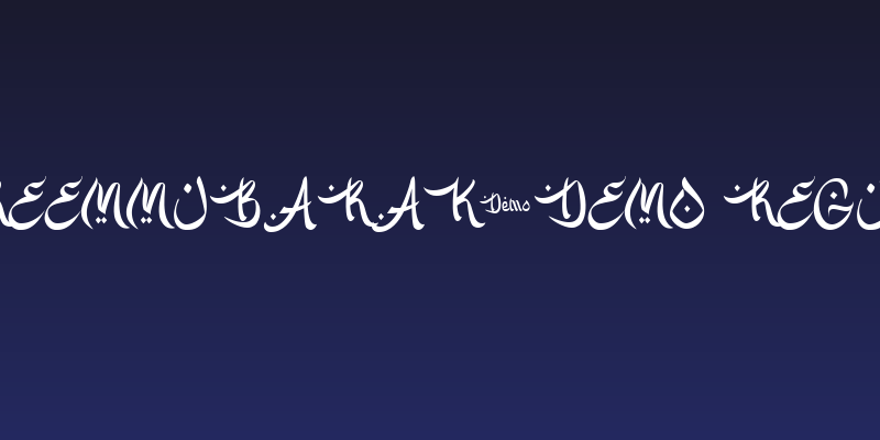 KareemMubarak-DEMO Regular Social Header