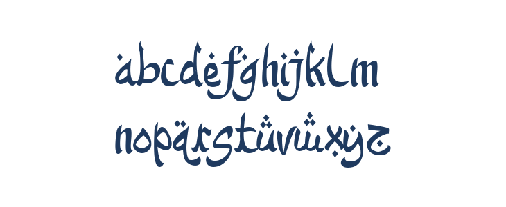 KareemMubarak-DEMO Regular Lowercase