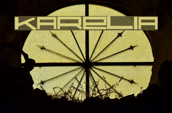 Karelia Font examples