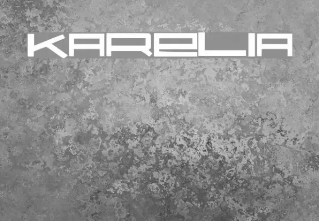 Karelia Font examples