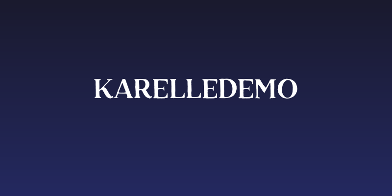 KarelleDEMO Social Header