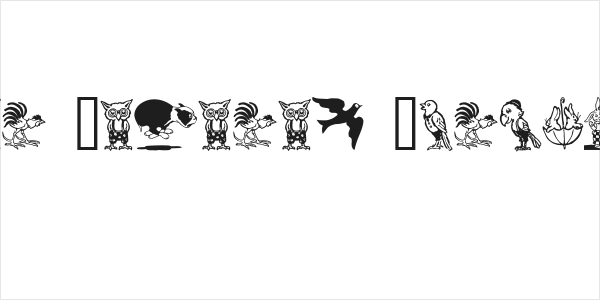 Karen Helenes Dingbats Logo