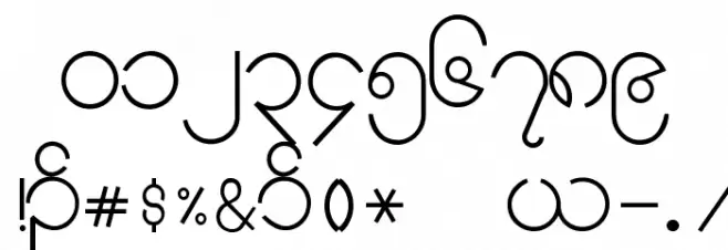 Karen3-0 Font OTHER CHARS