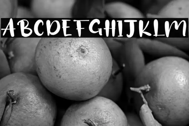 KarenJane Font examples