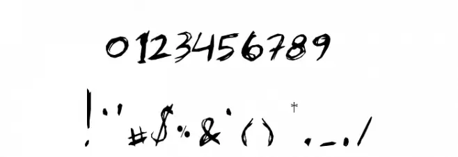 Karen_erc_2006 Font OTHER CHARS