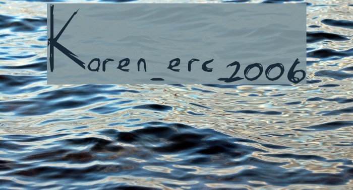 Karen_erc_2006 Font examples