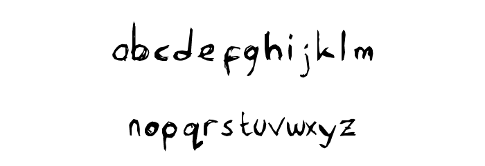 Karen_erc_2006 Font LOWERCASE