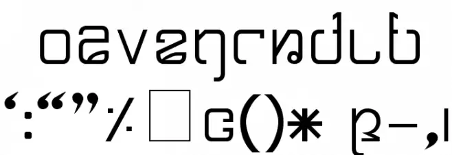 Karenni Font OTHER CHARS