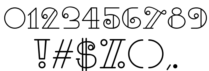 Kari Regular Font OTHER CHARS