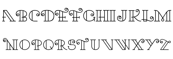 Kari Regular Font LOWERCASE