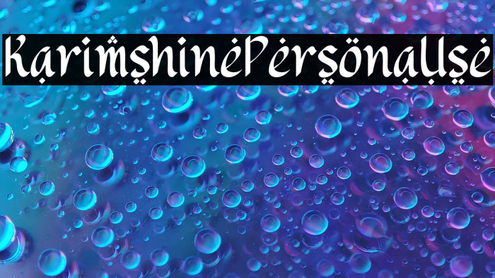 Karimshine Personal Use Example 2