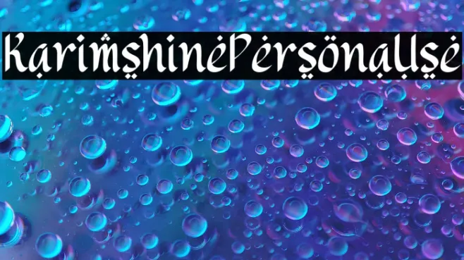 Karimshine Personal Use Example 2