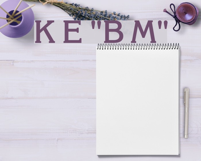 Karina Edited `By Masteraire` Font examples