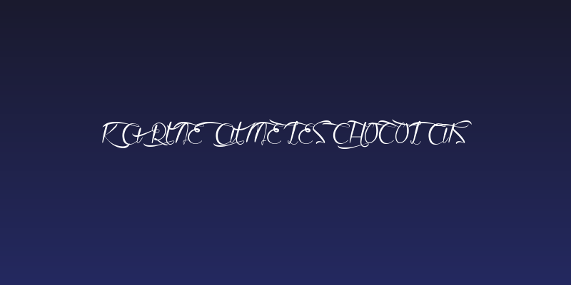 Karine aime les Chocolats Social Header