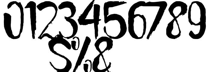 Karjo Motor Sport Demo Font OTHER CHARS